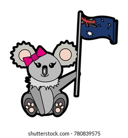 Australian koala design