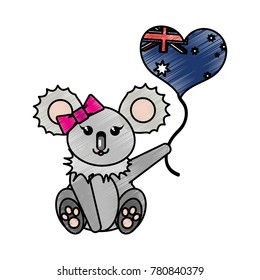 Australian koala design