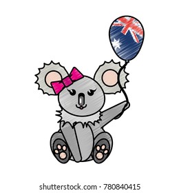 Australian koala design