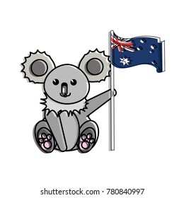 Australian koala design