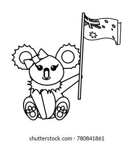 Australian koala design