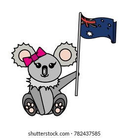 Australian koala design