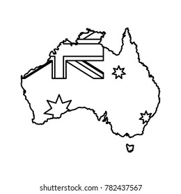 Australian map design