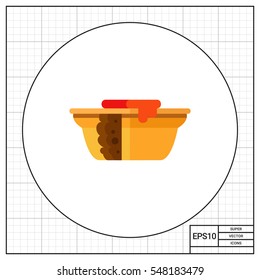 Australian meat pie icon