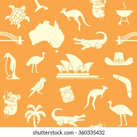 Australian seamless pattern