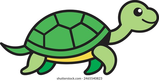 Australian Turtle play icon vector