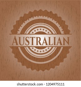 Australian wood emblem