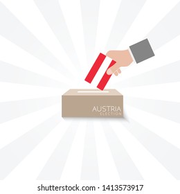 Austria Elections Vote Box Vector Work