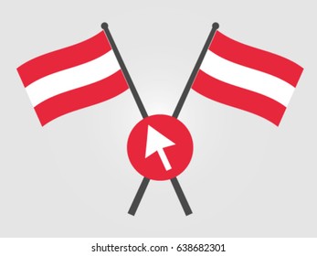 Austria Emblem Internet Traffic