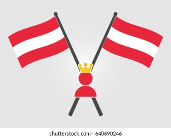 Austria Emblem King