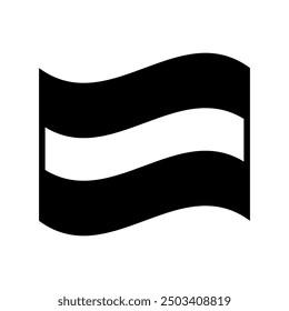 Austria flag icon illustrated on background