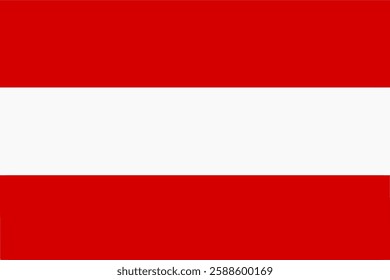 Austria flag national . vector austria . world flag