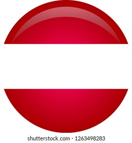 Austria flag, official colors and proportion correctly. National Austria flag.