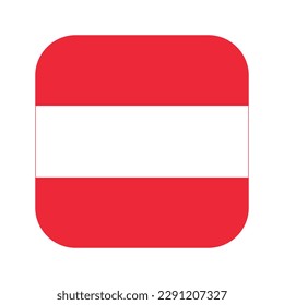 Austria flag simple illustration for independence day or election
