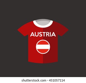 Austria Football Shirt