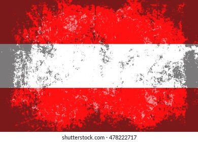 Austria grunge,scratch,old style flag