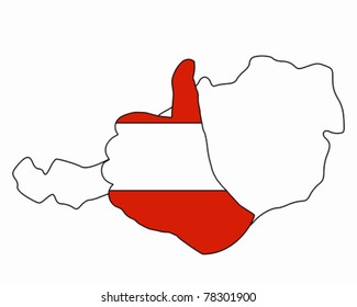 Austria hand signal