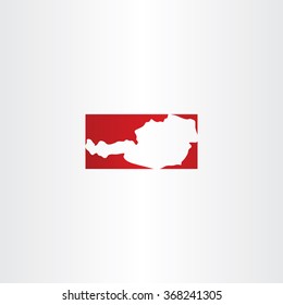austria logo vector icon map