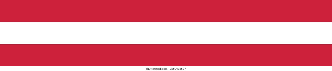 Austria long banner flag digital vector illustration