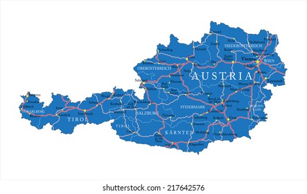 Austria Map