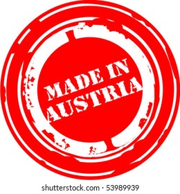 Austria rubber stamp