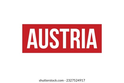 Austria Rubber Stamp Seal Vector