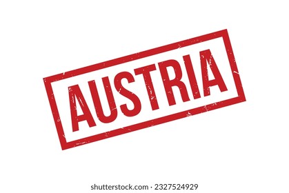 Austria Rubber Stamp Seal Vector