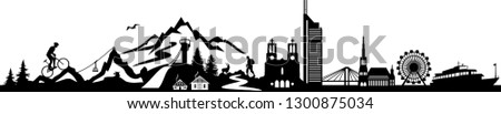 Austria Skyline Landscape