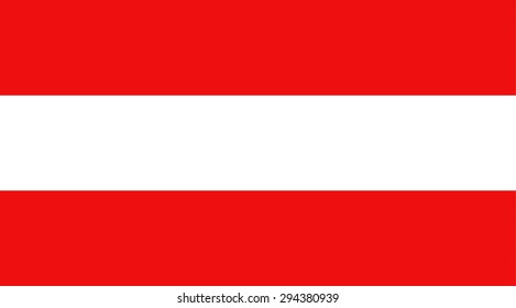 Austria state national flag. Vector EPS8