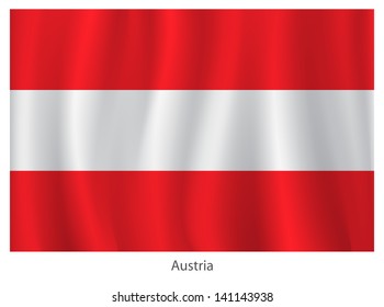 Austria vector flag