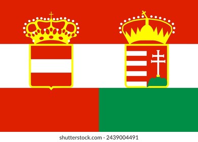 The of a Austria-Hungary flag. History symbol