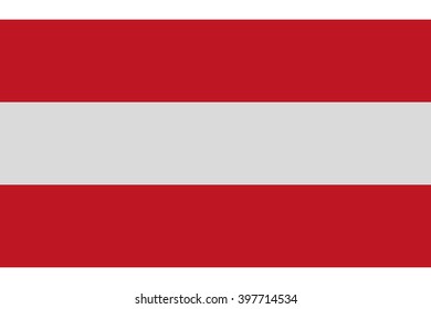 Austrian flag  stylish illustration on a white background