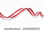 Austrian flag wavy abstract background. Vector illustration.