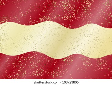 Austrian grunge flag. Grunge effect can be cleaned easily.