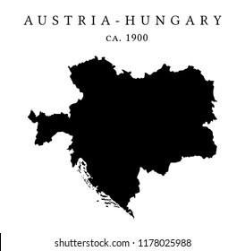 Austro-Hungarioan Empire map