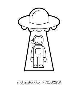 austronaut abducted by ufo science fiction