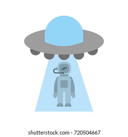 austronaut abducted by ufo science fiction