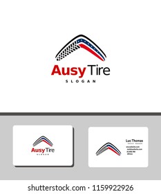 Ausy tire logo
