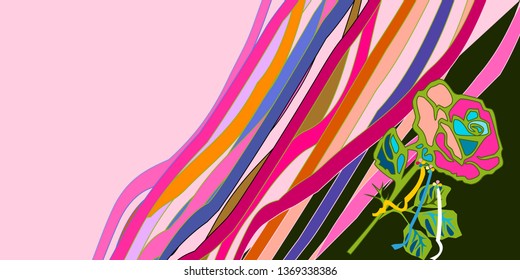Authentic Bavarian Maifest(Spring festival).Celebrating the May Day.Vector for design flyer,invitation, card, poster.