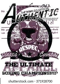 Authentic box apparel