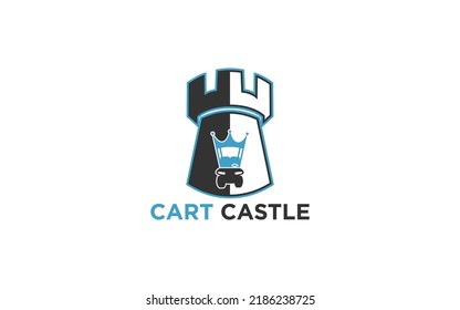 La silueta auténtica de la torre del castillo para la propiedad inmobiliaria, proteger los sistemas