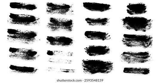 Authentic Grunge Brush Strokes for Artistic Masterpieces Versatile Grungy Brushes for Dynamic Digital Designs 