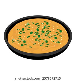 Authentic Haemul Pajeon Vector Art for Your Creative Projects