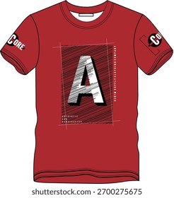 Diseño de camiseta Auténtica y artesanal