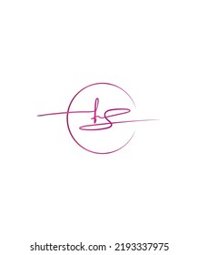 An authentic handcrafted type F vector logo template