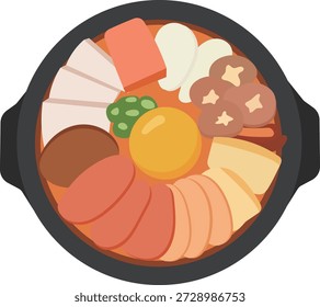Authentic Korean Army Stew Budae Jjigae