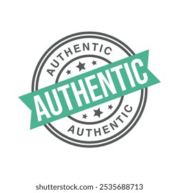 Authentic Letter Rubber Stamp Template
