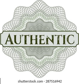 Authentic linear rosette