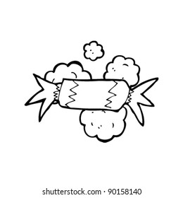 dibujo de un niño de aspecto auténtico del cracker de navidad
