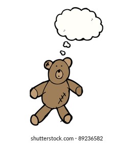 dibujo de un oso de peluche de aspecto auténtico